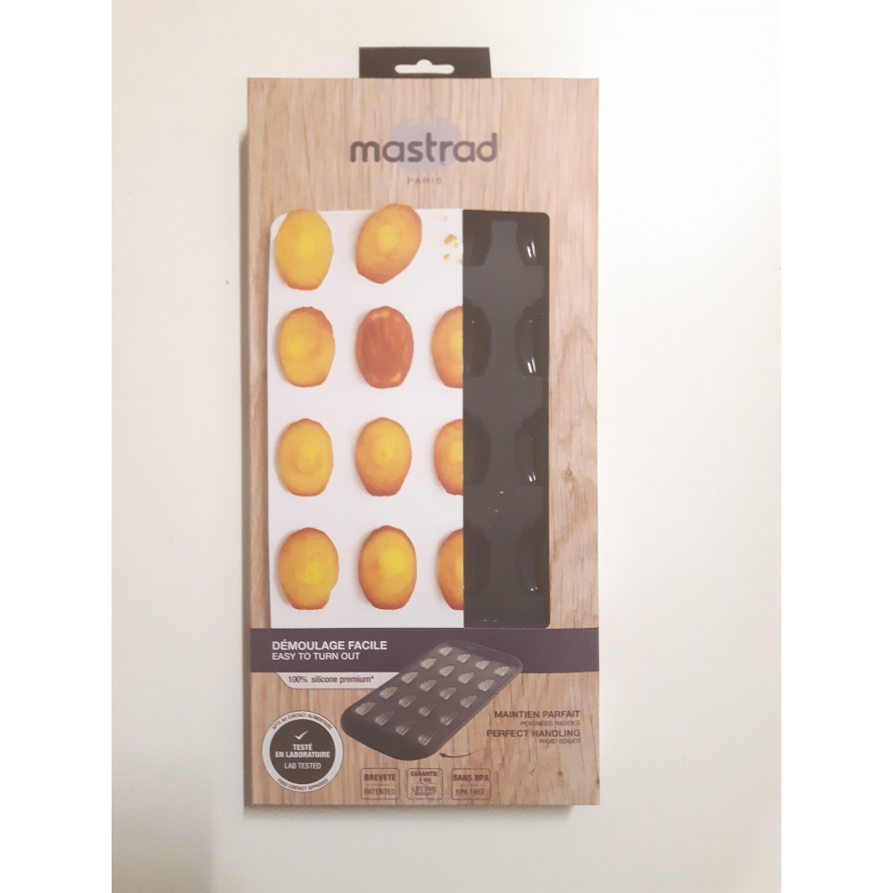 MASTRAD - Moule pour 9 madeleines en silicone