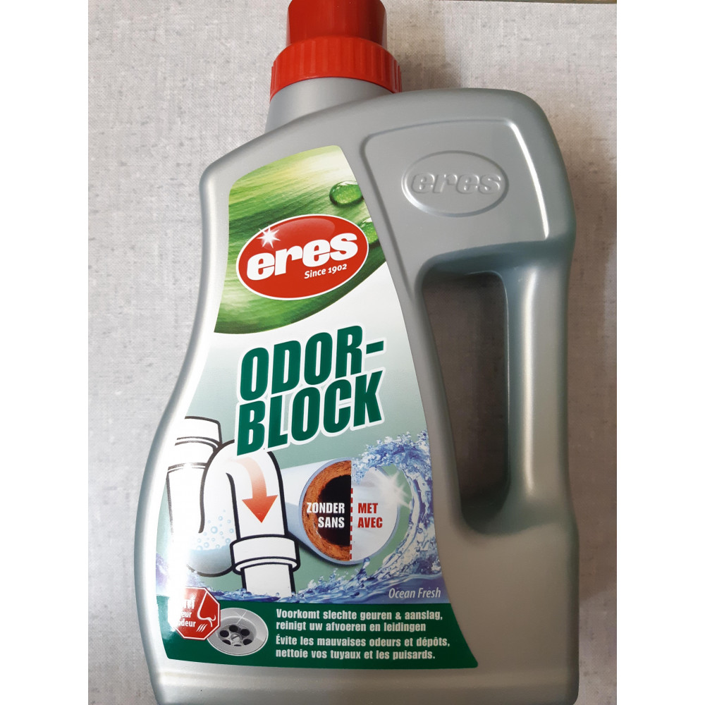 Odor-Block - Nettoyant pour canalisation d'évacuation - Eres-Sapoli