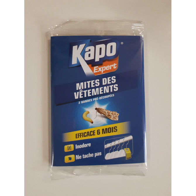 Bande papier accordéon anti-mites et larves de vêtements - Kapo